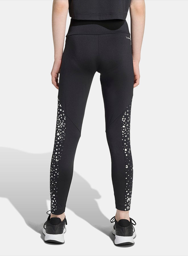 Adidas Training Essentials Glam Print Leggings Kids - Image 2