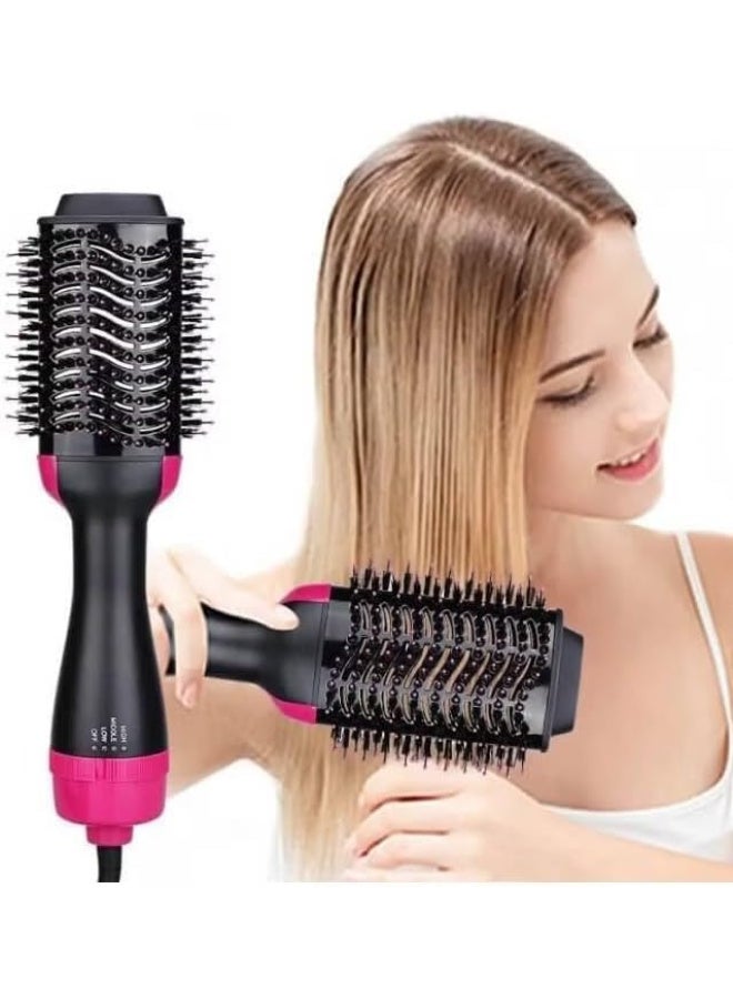 One Step 1200W Electric One-Step Hair Dryer & Styler 3-in-1 | Multi-Functional Hot Air Brush with Ionic Technology | Reduces Frizz, Straightens & Styles Hair in One Step | For Wet & Dry Use - Image 2