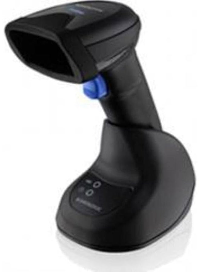 داتالوجيك Datalogic QuickScan QBT2500, BT, 2D, multi-IF, Digimarc, kit (USB), black.handheld Bluetooth scanner, 2D, imager,multi-interface (RS232, KBW, USB), IP52, charging/transmitter cradle #QBT2500-BK-BTK1 - Image 1
