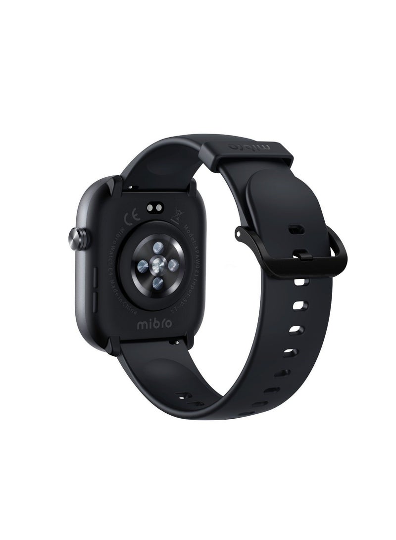 Mibro C4 watch combines elegant design and smart functions, with a large screen and Bluetooth call support. Ideal for sports and daily use with water resistance and high durability. - Image 4