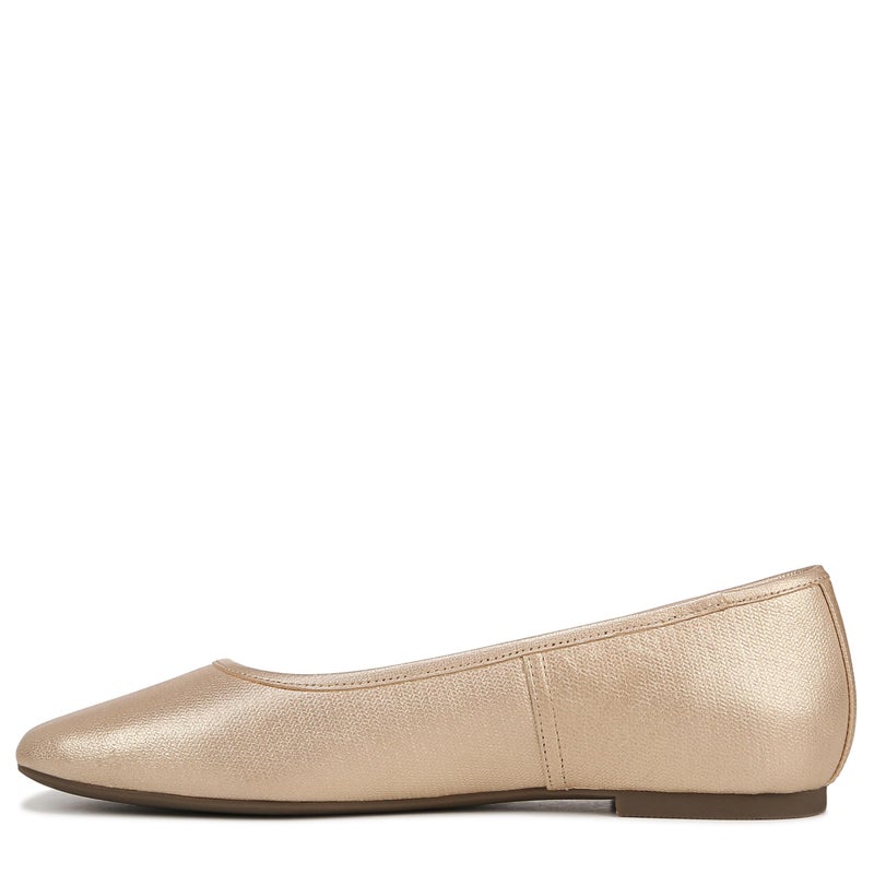 Vionic Womens Orinda Ballet Flat Gold Leather 8 M - Image 3