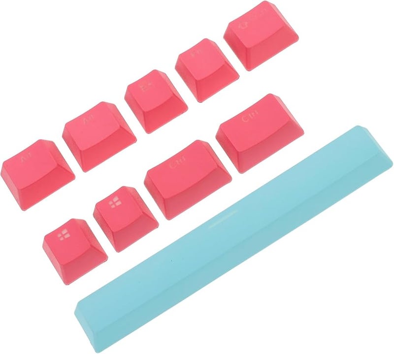 Translucent Dual Color Mechanical Keyboard Keycaps 8pcs Cherry Profile Easy Installation - Image 1