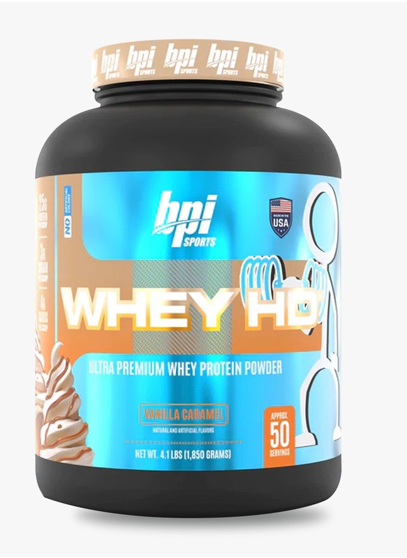 BPI SPORTS Wheyhd Vanilla Caramel 5Lb 