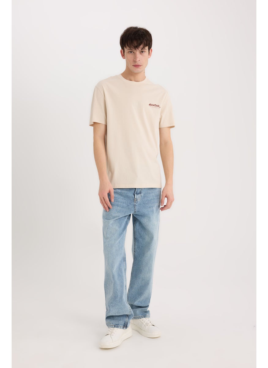 Man Man Avatar the Last Airbender Regular Fit Printed T-Shirt