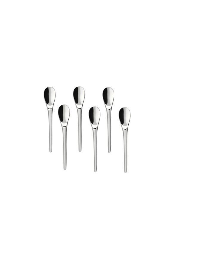 Villeroy & Boch 6-Pieces NewMoon Espresso Spoons 