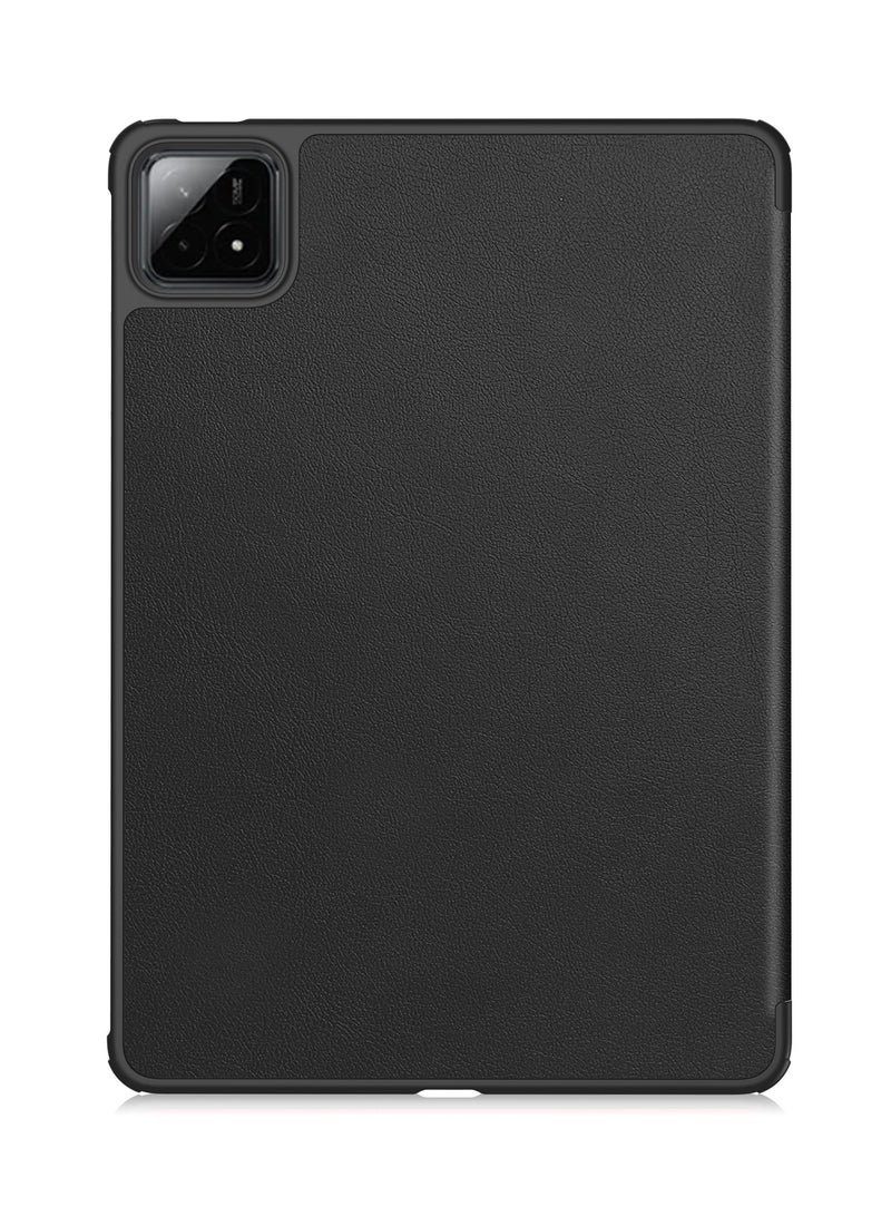 حافظة جلدية مقاومة للصدمات لجهاز Xiaomi Pad 7 مقاس 11.2 بوصة 2024 أزرق - Image 3