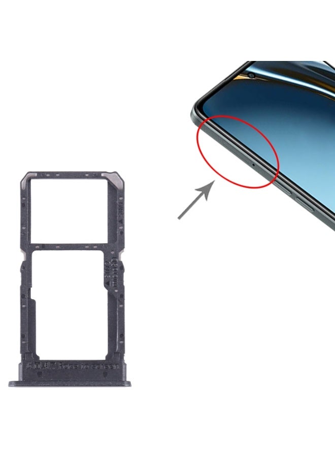 إيروريكس درج بطاقة SIM مع فتحة بطاقة Micro SD لهاتف OnePlus Nord CE 3 Lite 5G (رمادي) - Image 4