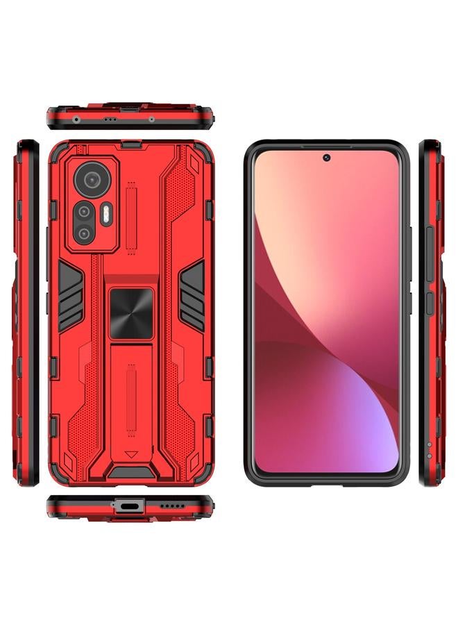 erorex Case For Xiaomi 12 Lite 5G Asian and EU Version Supersonic PC + TPU Shock-proof Phone Case - Image 2