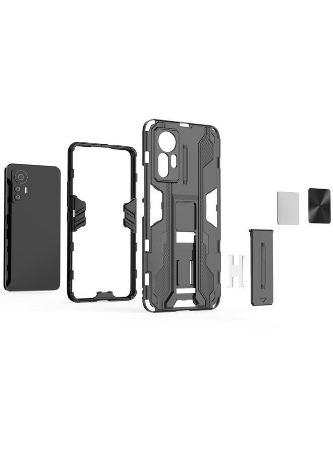 erorex Case For Xiaomi 12 Lite 5G Asian and EU Version Supersonic PC + TPU Shock-proof Phone Case - Image 4