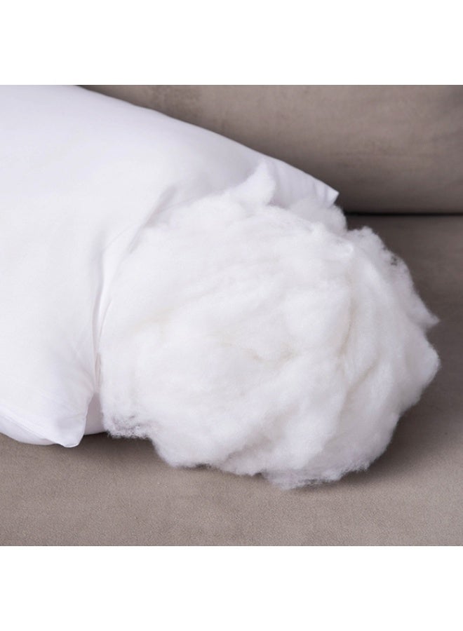 Cushion filling set of 2 pieces, 20 inches x 20 inches (50 cm x 50 cm), high-quality soft and fluffy 20 inch large sofa decorative white square bedding cushion filling, suitable for living room sofa bed cushion - Image 5