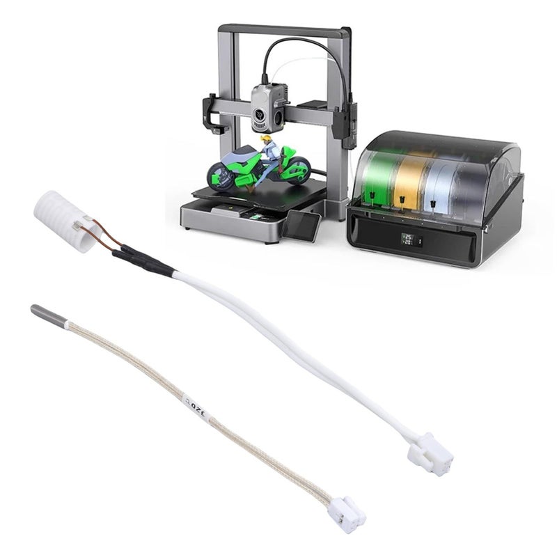 سيراميك سخان ومستشعر الحرارة 100W حلقة تسخين لطابعة ثلاثية الأبعاد PLA ABS PETG TPU - Image 2