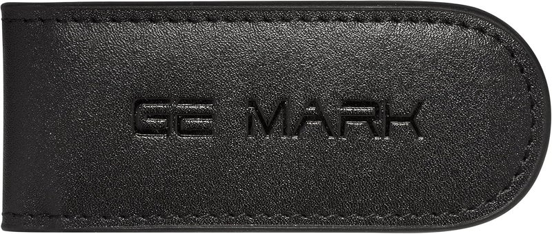 GE MARK مشبك نقود جلد - مغناطيس قوي يحمل 30 ورقة نقدية - للرجال - حامل بطاقات جلدية للنقود - علبة هدايا - Image 2