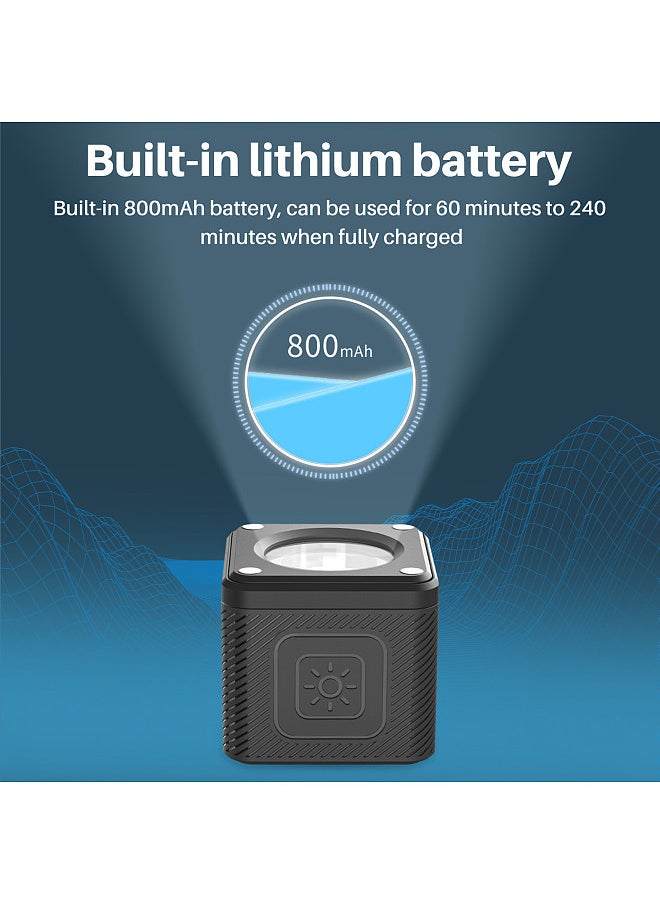 مصباح فيديو LED مقاوم للماء IP68 من Ulanzi Cute Lite L2 COB Diving Fill Light Mini IP68 Waterproof LED