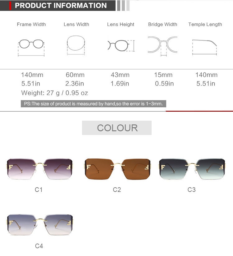 Sunglasses UV Protection Fashion HJ2121 - Image 3