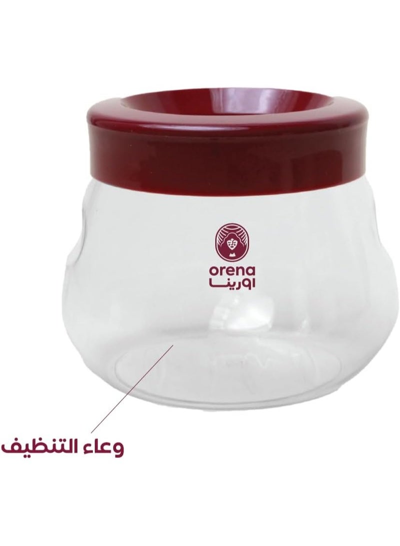 orena Electric Makeup Brush Cleaner & Dryer Machine - Automatic Cosmetic Brush Spinner - Deep Cleaning Tool for Makeup Brushes with Bowl - Wash & Dry in Seconds - Image 4