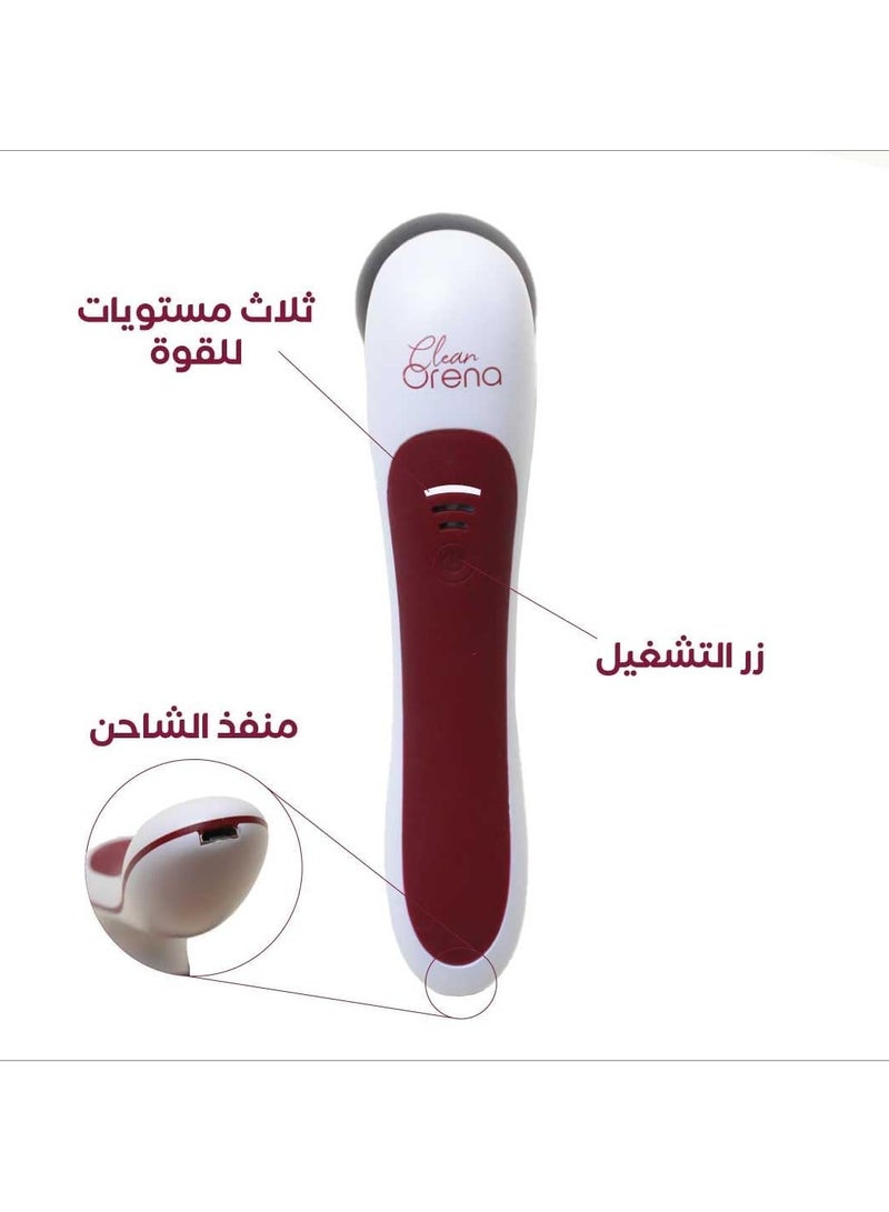 orena Electric Makeup Brush Cleaner & Dryer Machine - Automatic Cosmetic Brush Spinner - Deep Cleaning Tool for Makeup Brushes with Bowl - Wash & Dry in Seconds - Image 5