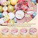 GOGOSO Ball Pit BallsPlastics Balls for Ball Pit Stars Hearts Shape for PastelBall for Toddlers Kids BlackGrayGold100pcs - Image 4