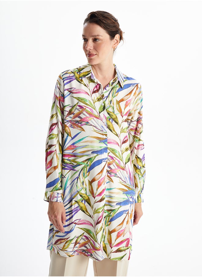 LC WAIKIKI Patterned Women's Shirt Tunic  - Image 1