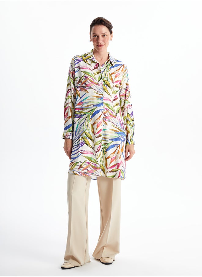 LC WAIKIKI Patterned Women's Shirt Tunic  - Image 2