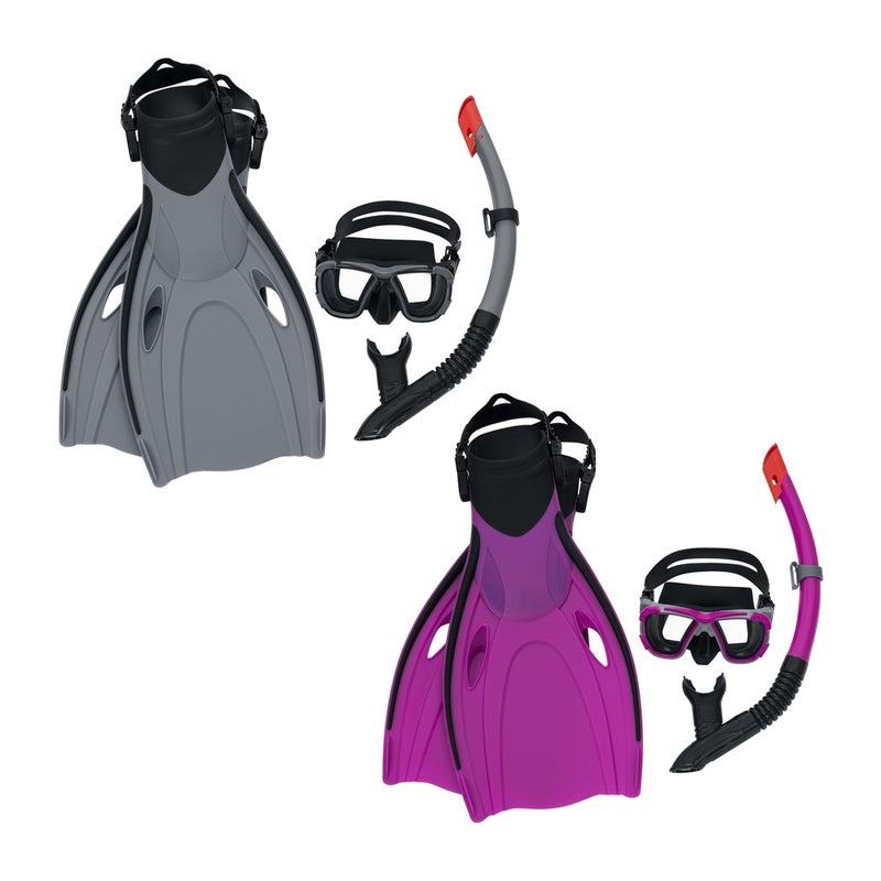 Bestway - Inspira Snorkel Set (Size: 43-48) 2 Colors - 25045 - Image 1