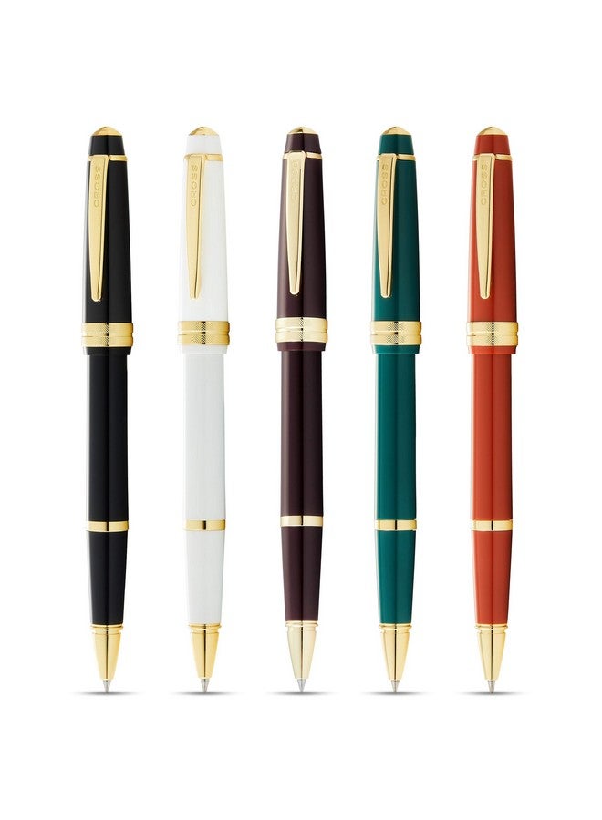 Cross Bailey Light White Resin Ballpoint Pen With Gold Plate Appts (NCRAT074210,Not assigned,Not assigned) - Image 4