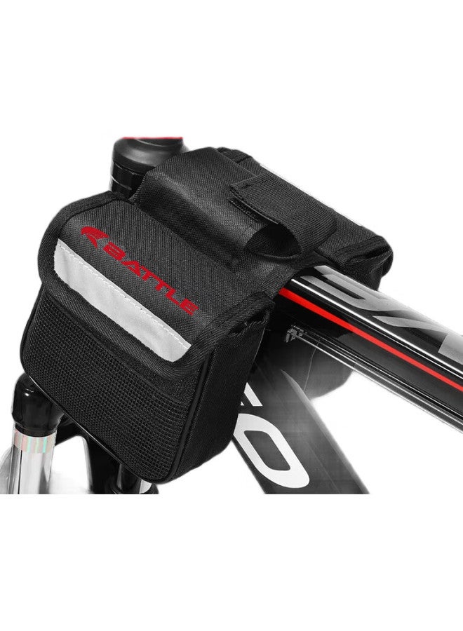 Battle Fujida Mountain Bike Handlebar Bag, Bicycle Accessory, Universal Handlebar Saddle Bag, Phone Pouch - Image 1