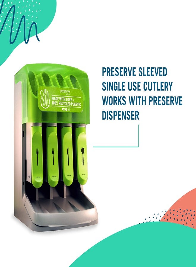 Preserve - Fork 100 Percent Recycled Plastic Medium Weight Cutlery Made in USA - 840 Count - Image 5