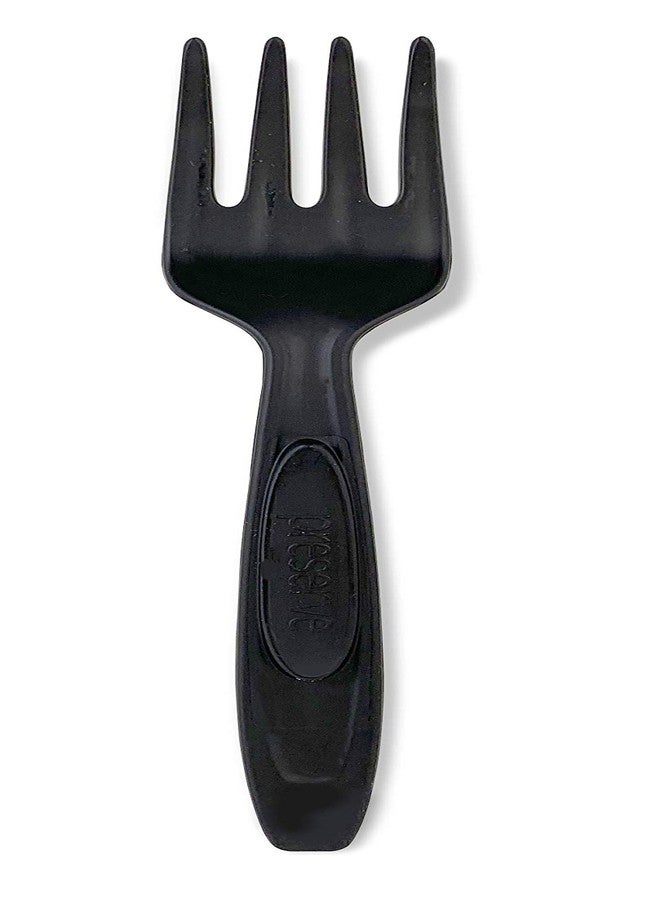 Preserve - Fork 100 Percent Recycled Plastic Medium Weight Cutlery Made in USA - 840 Count - Image 1