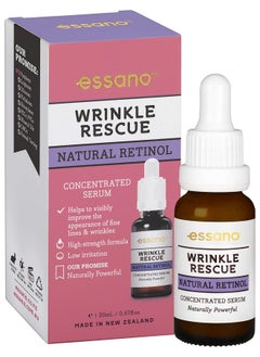 Essano Wrinkle Rescue Natural Retinol Concentrated Serum Made In New Zealand 20Ml  - Image 2