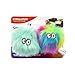 SmartyKat 2 Count Fuzzy Friends Plush Catnip Ball Cat Toys RainbowTurquoise 2 Count - Image 3