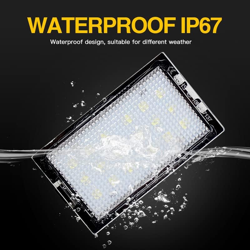 QASULER 2X 18 LED License Plate Lights - Image 3