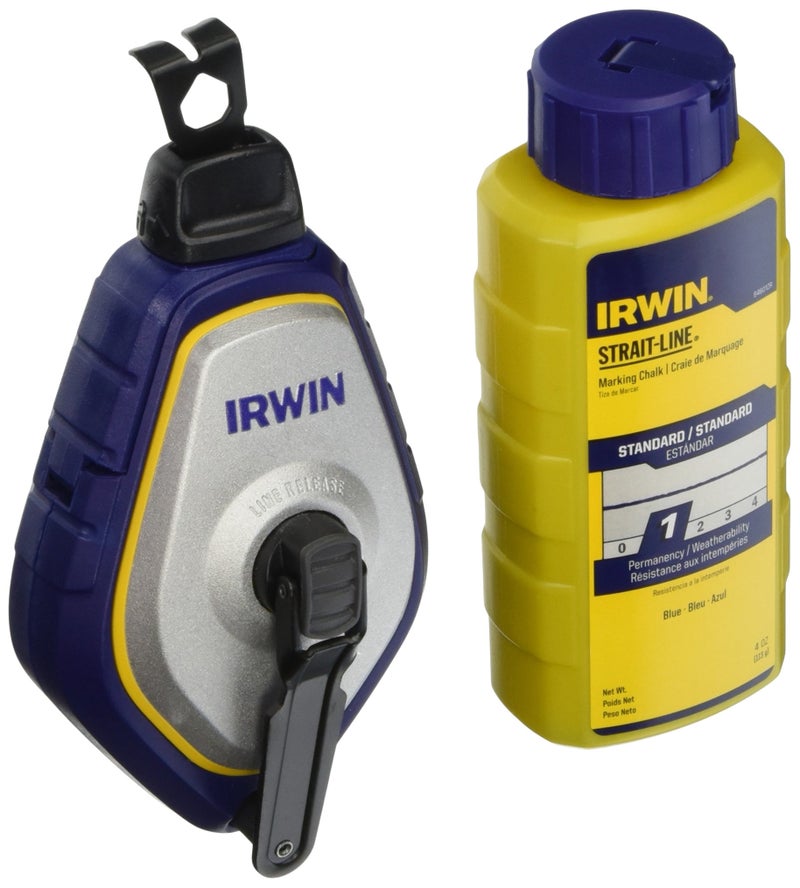 IRWIN Irwin Tools Strait-Line 1932887 IRWIN Speedline Pro Chalk Reel, Blue  - Image 1
