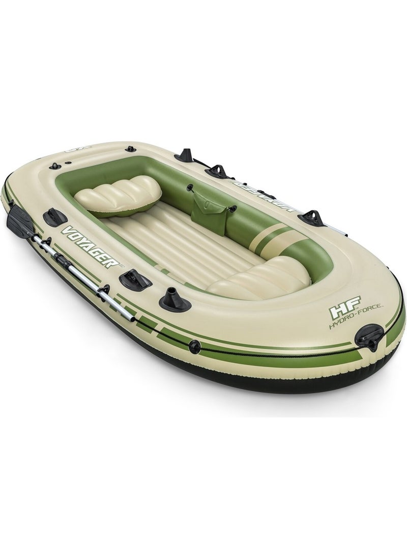Begin Power Bestway 65164 Voyager X3 Inflatable Boat Set 294 x 137 cm  - Image 2
