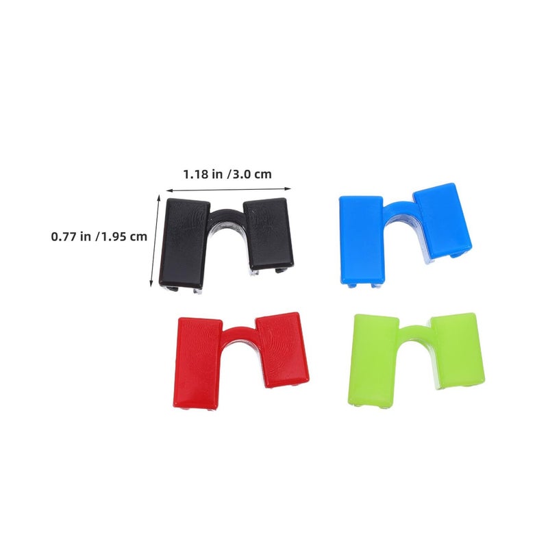 30 Pieces Reusable Chopstick Connector Clips Training Chopstick Helper For Adults Beginners Secure Grip Precise Control Practice Tool Plastic Material Various Colors - Image 3