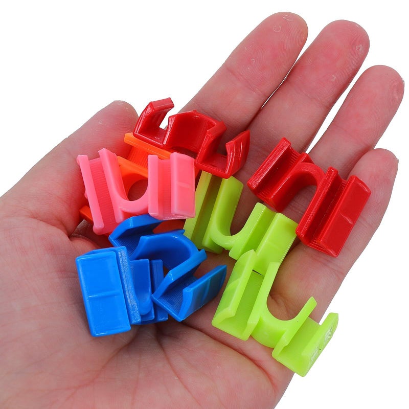 30 Pieces Reusable Chopstick Connector Clips Training Chopstick Helper For Adults Beginners Secure Grip Precise Control Practice Tool Plastic Material Various Colors - Image 5