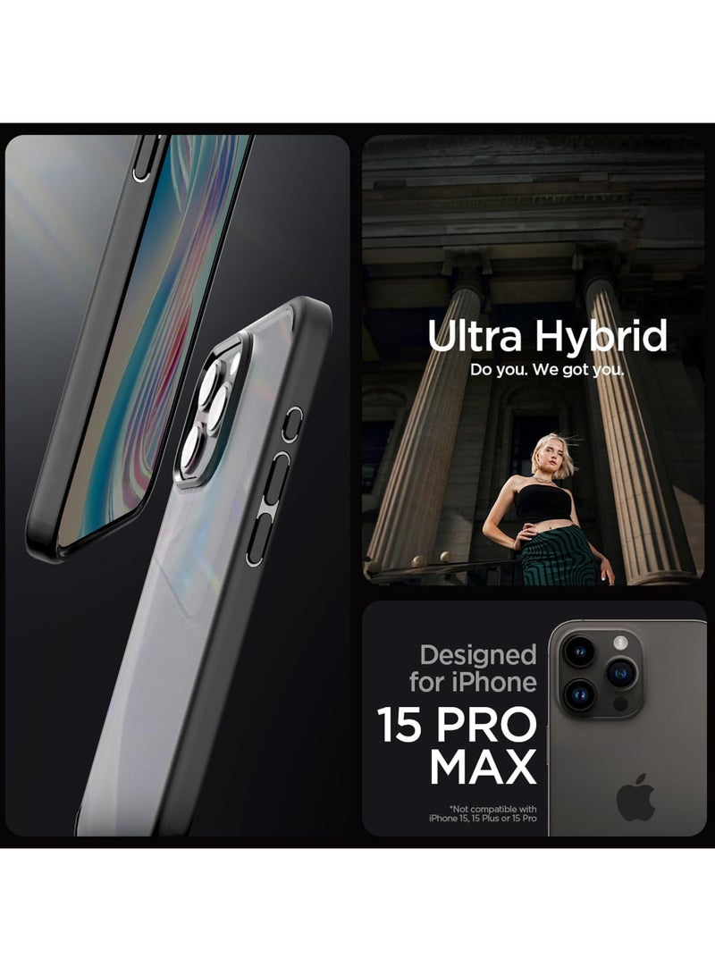 Rock Pow Ultra Hybrid Designed for iPhone 15 Pro Max Case Shockproof Dust-Proof Strong Durable Heavy Duty Full Body Rugged - Image 2