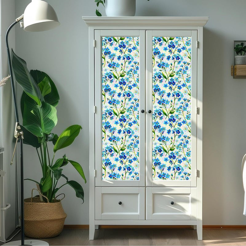 SOMWISE Rainbow Window Privacy Film,Heat Control,UV Blocking,Anti-Glare,Day & Night Privacy Protection & Decoration for Home, Bathroom,Glass Door,Static Cling,Renter-Friendly with Installation Tools - Image 4