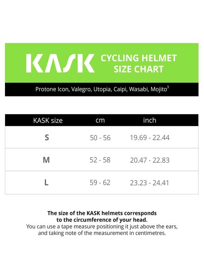 KASK Protone Icon Bike Helmet I Aerodynamic Road Cycling, Mountain Biking & Cyclocross Helmet - White - Medium - Image 3