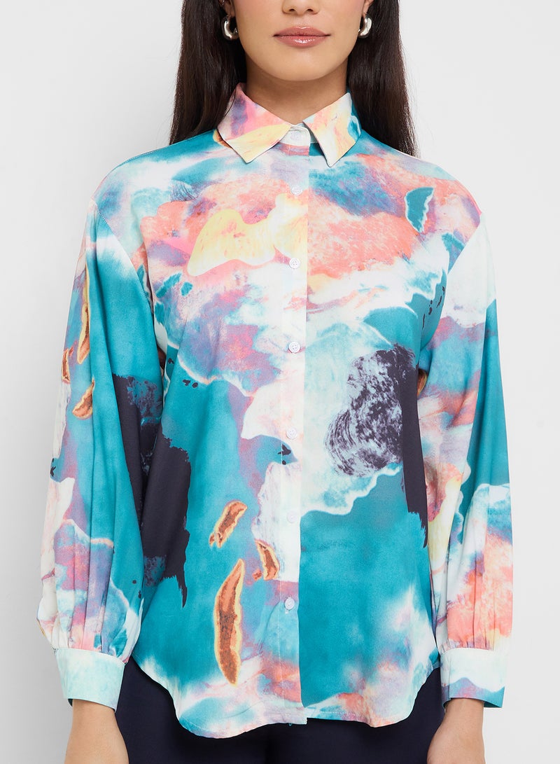 ELLA Printed Shirt - Image 3