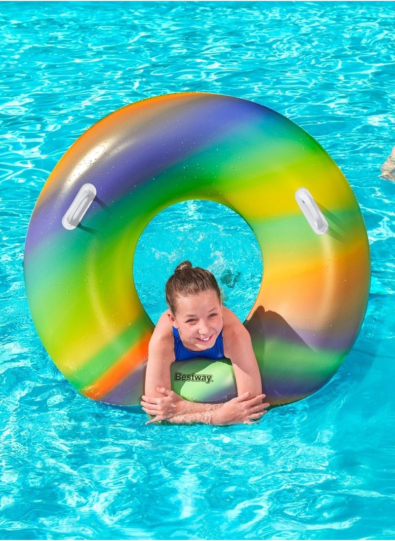 Bestway Enjoy the summer with Bestway's Rainbow Swimming FloatPerfect for children +12 years old and up to 100kg  - Image 1