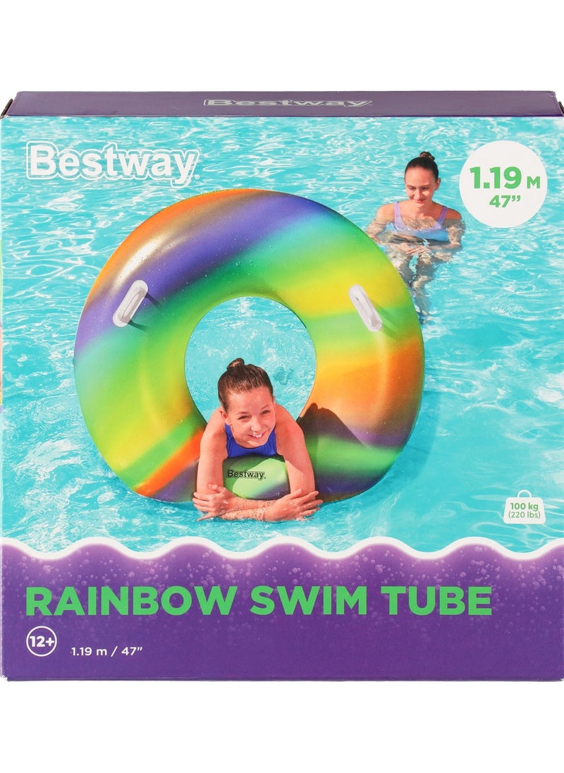 Bestway Enjoy the summer with Bestway's Rainbow Swimming FloatPerfect for children +12 years old and up to 100kg  - Image 2