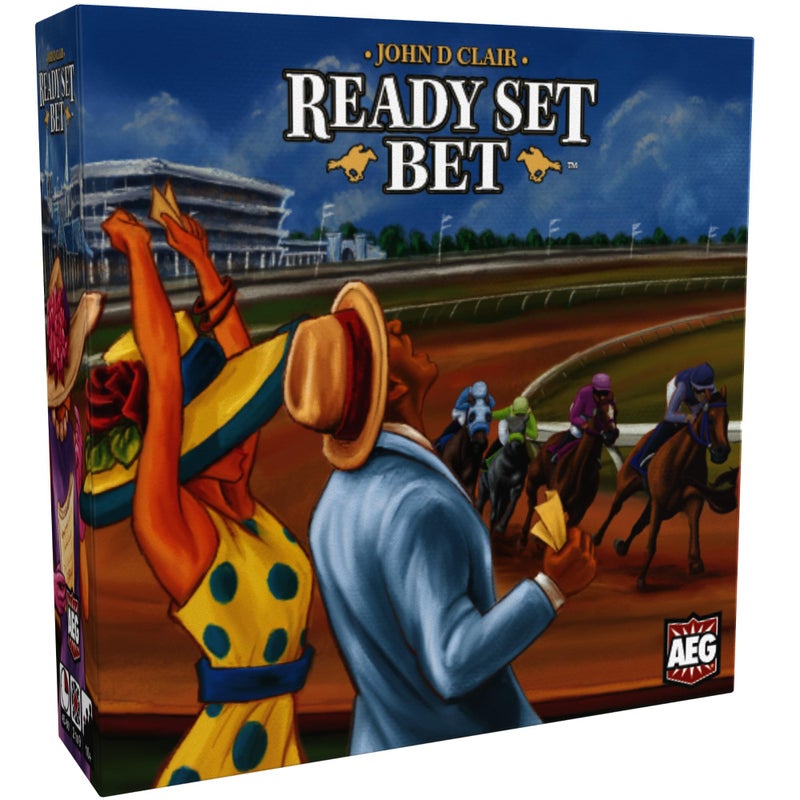 AEG Games AEG Ready Set Bet | Head off to the Races | Betting & Bluffing | Real-Time Dice Rolling Party Game | Simultaneous Play | 2-6 Players | Ages 10+ - Image 1