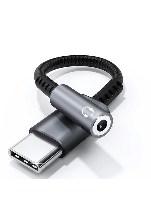 USB Type C To 3.5mm Mobile Phone Headphone Adapter Type-c 3.5 Jack Audio Cable Earphone Cable Converter for Samsung Galaxy S24 ultra/S22/S23
