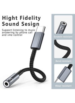 Generic USB Type C To 3.5mm Mobile Phone Headphone Adapter Type-c 3.5 Jack Audio Cable Earphone Cable Converter for Samsung Galaxy S24 ultra/S22/S23  - Image 4