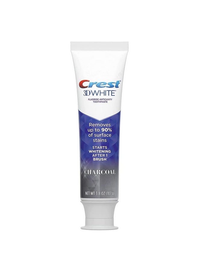 Crest 3D Toothpaste Charcoal Single 