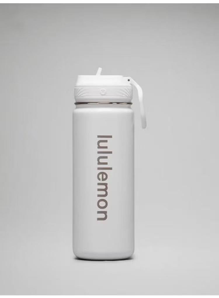 Lululemon Back to Life Sports Water Bottle with Straw - Image 1