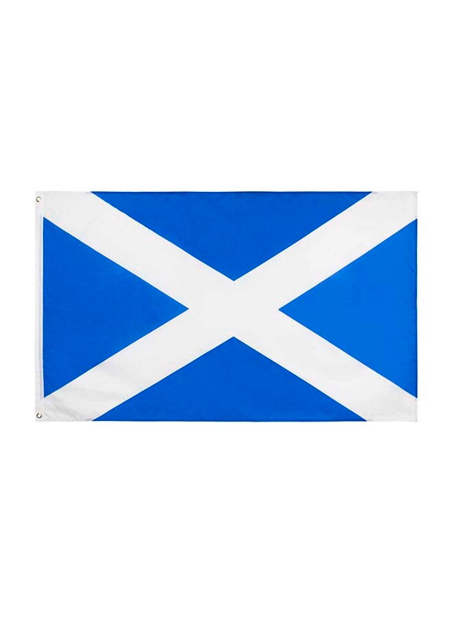 THE BABA علم اسكتلندا 2'X3' (60X90 سم) لبطولة يورو 2024 - جودة جيدة - للاستخدام الداخلي والخارجي - Image 1