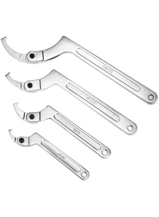Spanner Wrench 4-Piece Set, High-Carbon Steel Adjustable Round & Square Head, Multi-size Heat-resistant Tool for Machinery, Automotive & Equipment Maintenance - pzsku/ZCC9D25A7E9F64AC7951EZ/45/1748321806/5b79d9de-f91c-4daf-b547-dad8c139988d