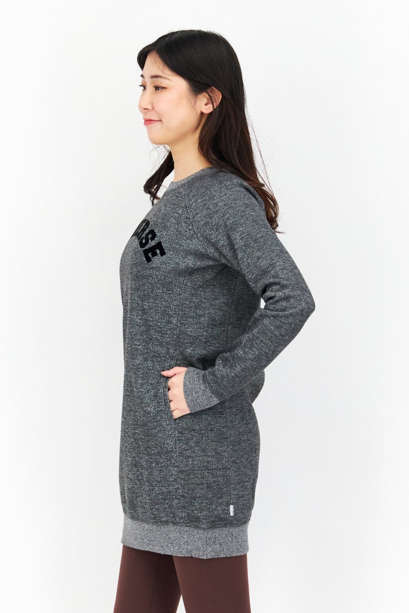 CONVERSE Women Sportswear fit Brand Logo Training Sweatshirts, Black - Image 2