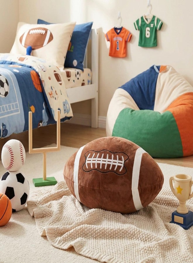 MSYA Football Throw Pillow 20x12 Inch, Soft Plush American Football Pillow for Couch, Bed & Living Room, Decorative Sports Pillow, Cozy Gift for Football Fans - Image 5